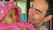 César Tralli derrete fãs no primeiro aniversário da filha - Arquivo Pessoal