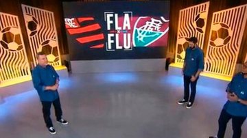 Fla-Flu no SBT vira assunto nas redes sociais - Reprodução/Twitter e SBT