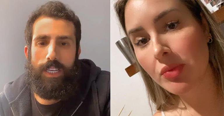 Kaysar Dadour se desculpa com Patrícia Leitte após revelar sexo no BBB - Reprodução