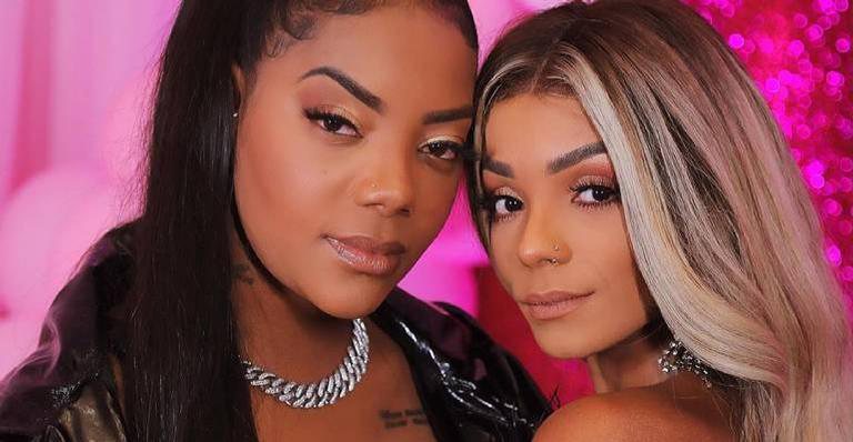 Brunna usa casaco estampado com rosto de Ludmilla - Instagram