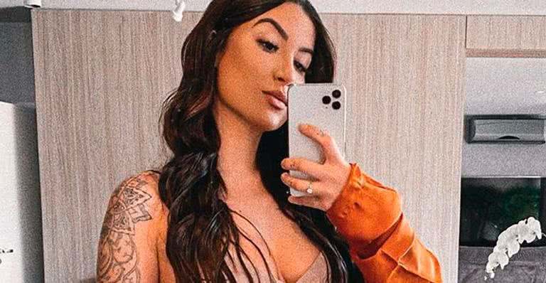 Ex-BBB Bianca Andrade posa com maiô nude e deixa cada curva do corpo à mostra - Reprodução/Instagram