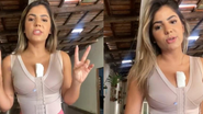 Hariany Almeida implanta 225 ml silicone e realiza lipoaspiração - Reprodução/Instagram