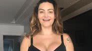 Laura Keller posa de calcinha e sutiã após a gestação - Reprodução/Instagram