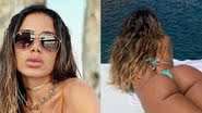 Anitta exibe bumbum poderoso em passeio de barco na Itália - Reprodução/ Instagram