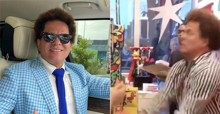 Romero Britto se envolve em barraco e tem obra caríssima jogada no chão - Instagram/TikTok