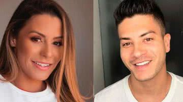 Arthur Aguiar e Aricia Silvia param de se seguir nas redes sociais - Reprodução/Instagram