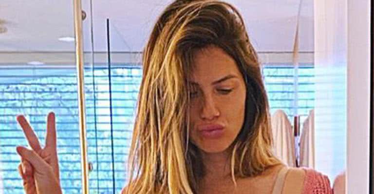 Sem luxo, Giovanna Ewbank mostra look para amamentar o filho - Reprodução/Instagram