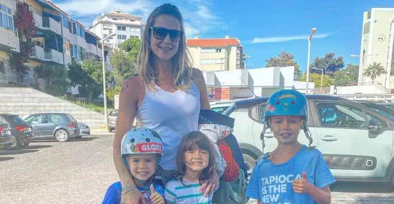 Luana Piovani curte passeio paradisíaco com os filhos - Instagram