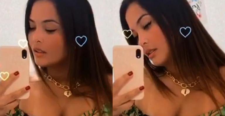 De fio-dental, Geisy Arruda destaca marquinha de sol e ostenta corpão em vídeo - Reprodução/Instagram