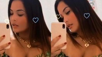 De fio-dental, Geisy Arruda destaca marquinha de sol e ostenta corpão em vídeo - Reprodução/Instagram