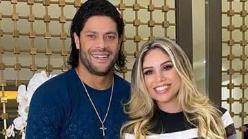 Após recepção amorosa, Hulk Paraíba ganha mimos e massagem da noiva - Arquivo Pessoal