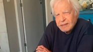 Cid Moreira celebra chegada dos 93 anos com bolo e aparece em vídeo - Reprodução/Instagram