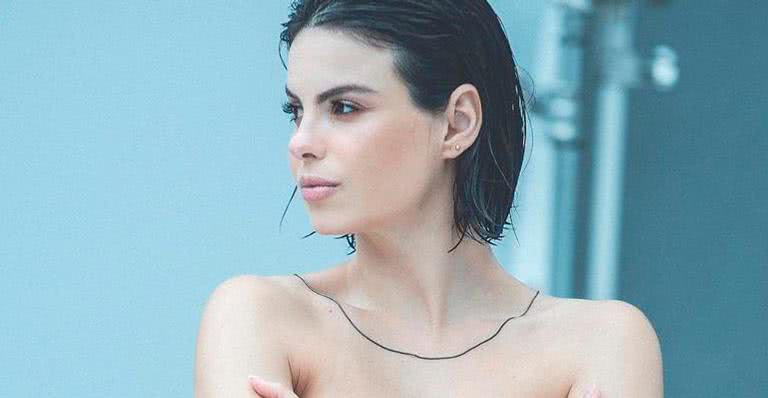 Sthefany Brito arrasa em ensaio de gestante de topless - Reprodução/Instagram/Vinícius Mochizuki