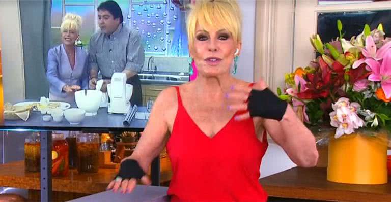 Ana Maria Braga reestreia adotando visual igual ao que estreou na Globo há 20 anos - Reprodução/TV Globo