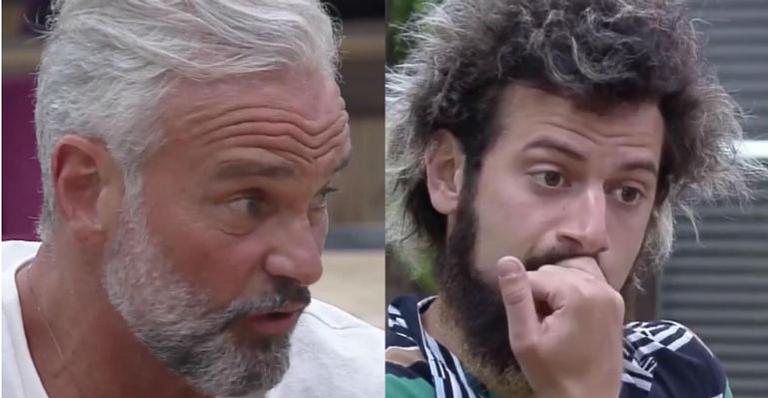 A Fazenda: Mateus defende Luiza Ambiel e discute com Cartolouco - Reprodução/RecordTV