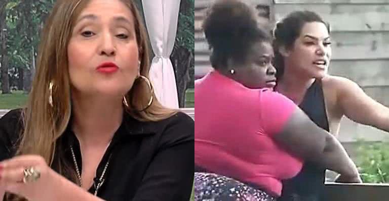 A Fazenda: Sonia Abrão critica postura da Record TV após crise de Raissa Barbosa - Reprodução