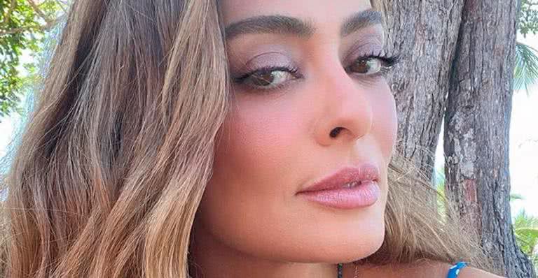 Juliana Paes aproveita luz do sol para tirar selfie destruidora marcando decote - Reprodução/Instagram