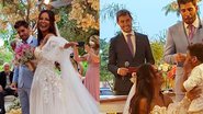 Comoção do filho e vestido chiquérrimo: o casamento de Carol Nakamura - Dilson Silva / AgNews