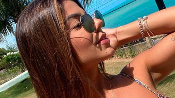 Ex-BBB Hariany Almeida dispensa filtros e mostra corpão de biquíni fio-dental - Reprodução/Instagram