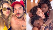 Irmão de Giovanna Ewbank agarra os sobrinhos Titi e Bless em momento fofo - Instagram