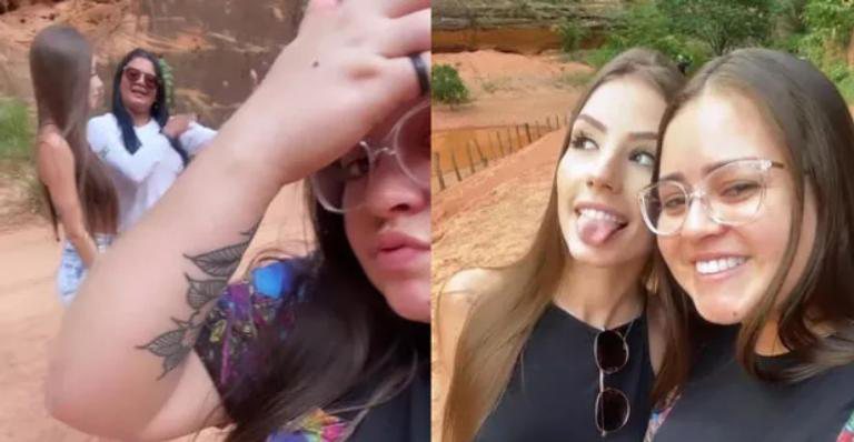 Namorada de Whindersson Nunes conhece família do humorista - Instagram