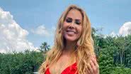 Aos 46 anos, Joelma sensualiza em raro clique de biquíni: ''Gatíssima!'' - Arquivo Pessoal