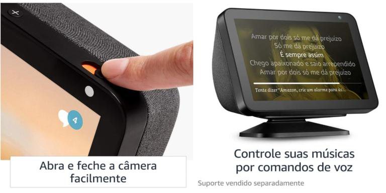 Confira tudo sobre o Echo Show 8 - Reprodução/Amazon