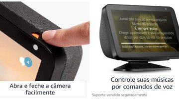 Confira tudo sobre o Echo Show 8 - Reprodução/Amazon