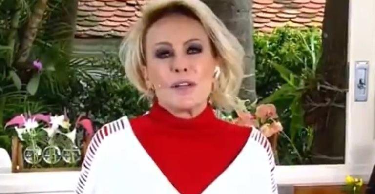 Ana Maria Braga é "cancelada" após discurso sobre Consciência Negra - Reprodução/Globo