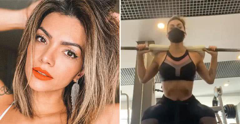 Kelly Key vai à academia pela primeira vez em 8 meses - Instagram