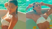 Juliana Paes curte banheira com vista espetacular e mostra corpão - Reprodução/Instagram/Raphaela Zugliani