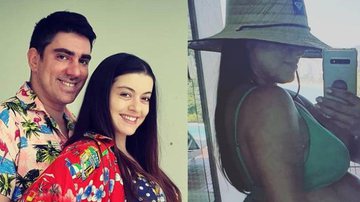 Esposa de Marcelo Adnet posa de biquíni e barrigão gigantesco espanta fãs - Arquivo Pessoal