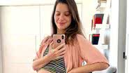 Nathalia Dill exibe barrigão de 7 meses de gestação - Instagram