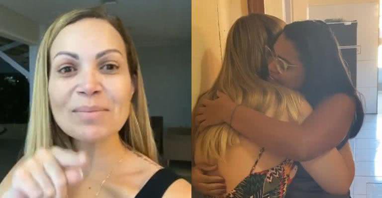 Solange Almeida arma surpresa e leva presentão para a babá dos filhos - Reprodução/Instagram