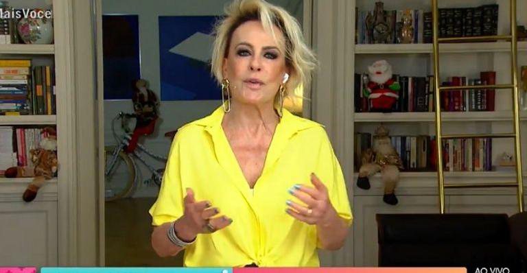 Ana Maria Braga relembra morte de Tom Veiga - Reprodução/Globo