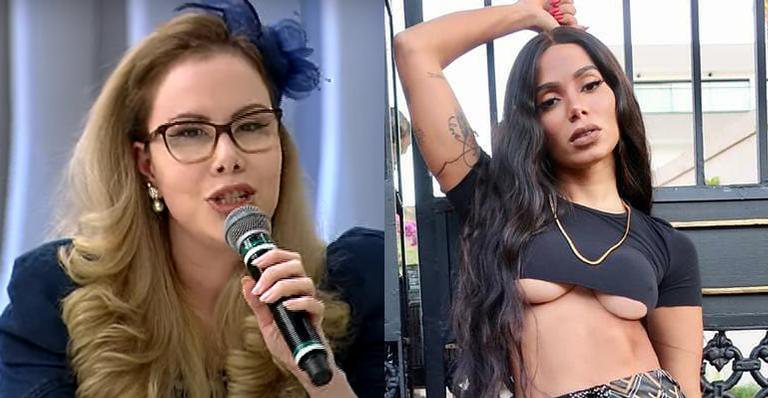 Sarah Sheeva solta alfinetada e revela que faz orações por Anitta: "Espero que volte logo para Jesus" - Reprodução/RedeTV!/Instagram