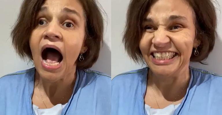 Em vídeo, Claudia Rodrigues tranquiliza fãs após receber remédio importado: "Melhorou bastante" - Reprodução/Instagram