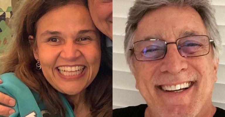 Claudia Rodrigues se despede de Eduardo Galvão: ''Me espera, meu grande amigo'' - Arquivo Pessoal