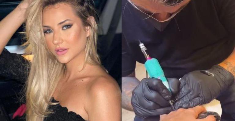 Ex-BBB Gabi faz cinco tatuagens de uma vez e surpreende fãs com resultado: ''Para vocês'' - Arquivo Pessoal