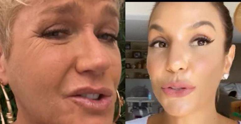 Xuxa Meneghel mostra rugas e Ivete Sangalo reage - Reprodução/Instagram