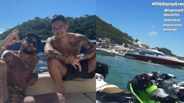 Em meio à polêmica de festa em Mangaratiba, Neymar Jr. viaja para Porto Belo - Instagram