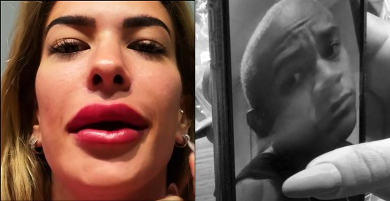 Lore Improta finge ter feito preenchimento labial e Léo Santana tem reação inesperada: "Não gostei" - Reprodução/Instagram