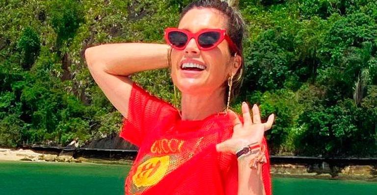 Aos 46 anos, Flávia Alessandra exibe corpo escultural em passeio de barco - Reprodução/Instagram