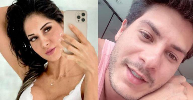 Após declarações de Arthur Aguiar, Mayra Cardi se comove e aceita receber os cuidados do ex - Reprodução/Instagram