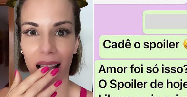 Ana Furtado pede spoiler do BBB 21 para Boninho, mas é 'ignorada' - Instagram