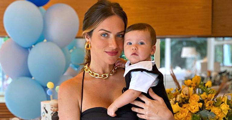 Giovanna Ewbank resgata foto da infância e destaca semelhanças com Zyan: "Olha eu bebê aí" - Reprodução/Instagram