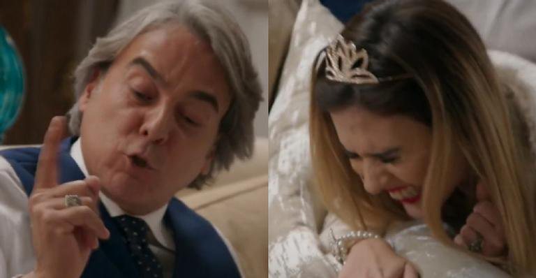 Depois de uma proposta, o presidente do Grand Bazzar dará uma lição na filha; confira! - Reprodução/TV Globo