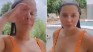 De biquíni mínimo, Maraisa posa dançando na piscina de sua mansão - Reprodução/ Instagram