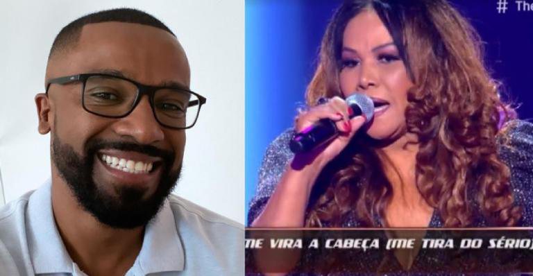 Alexandre Pires celebra entrada da mãe, Abadia Pires, no The Voice+ - Instagram