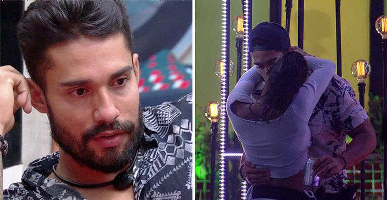 BBB21: Perfil de Arcrebiano nas redes pede por oração após brother beijar Karol Conká - Reprodução/TV Globo